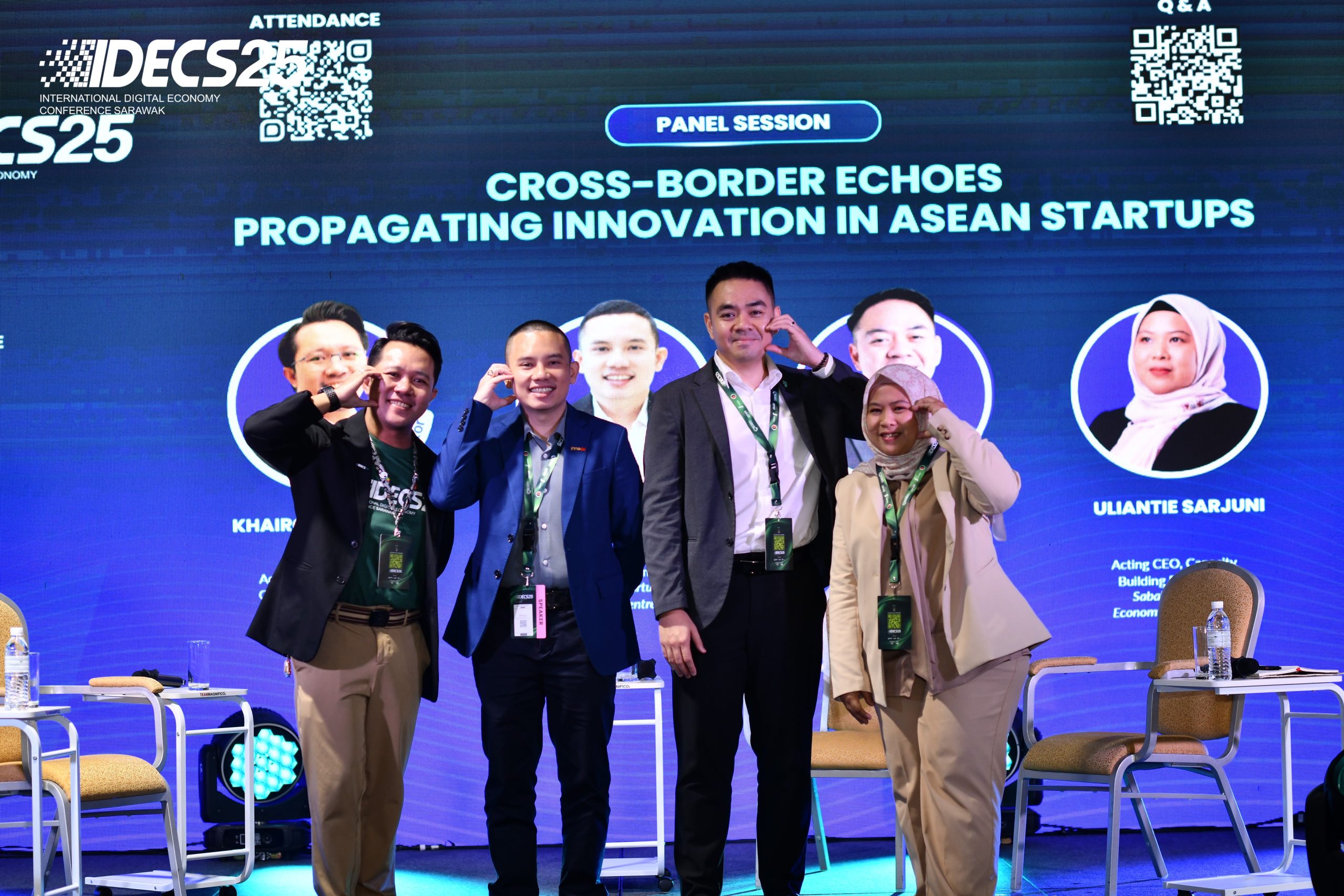 Read more about the article Sarawak’s Startup Village Lights Up IDECS25 Turning Ideas into Impact