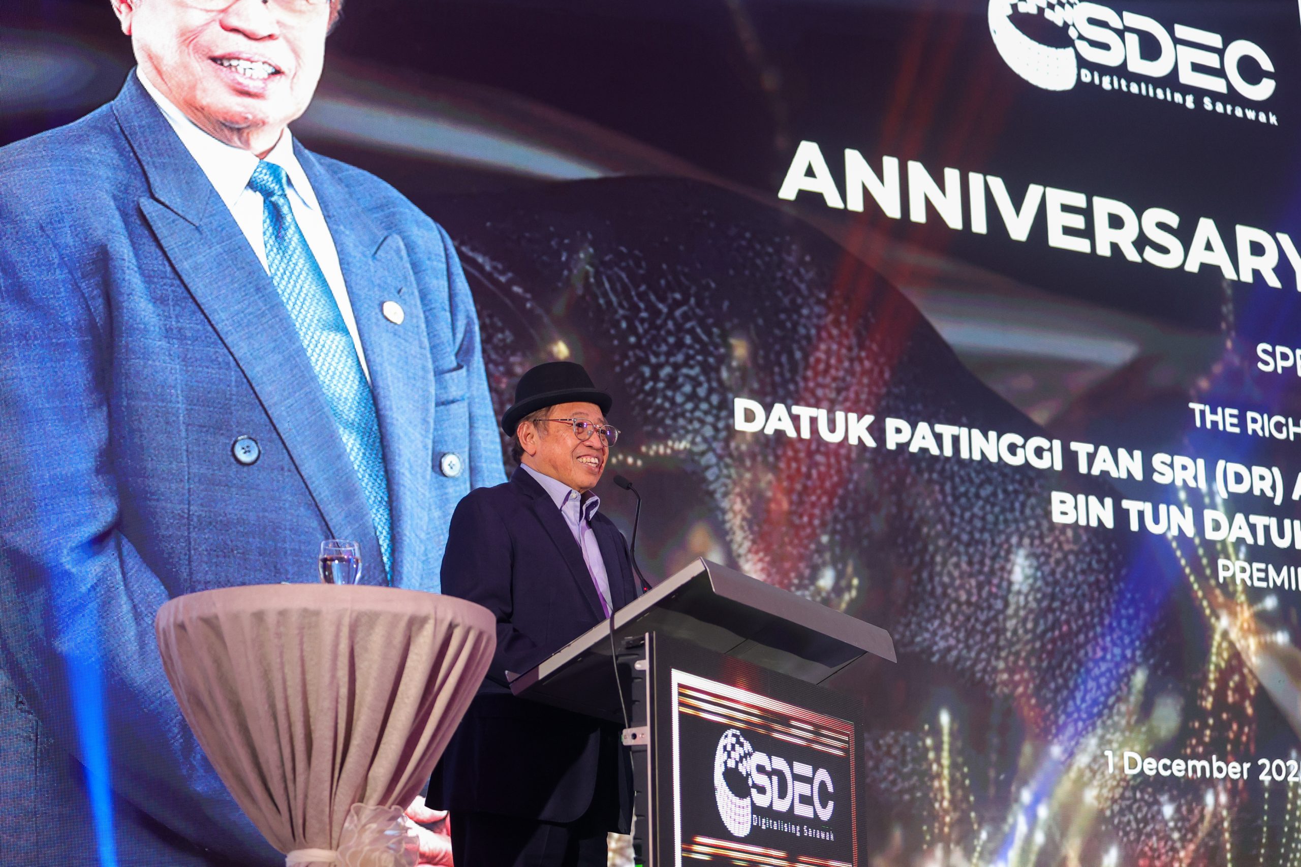 Read more about the article Premier of Sarawak Recognises SDEC’s Role in Advancing Sarawak’s Digital Transformation at 5th Anniversary